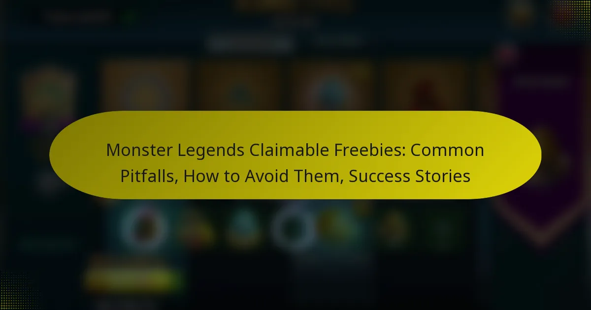 Monster Legends Claimable Freebies: Common Pitfalls, How to Avoid Them, Success Stories